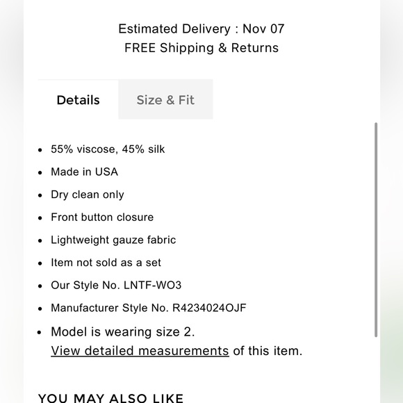 LAPOINTE NWOT silk blend yellow Single Breasted Blazer - Picture 7 of 16